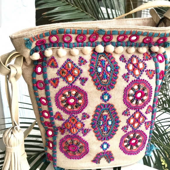 Angel L. Martino Handbags - Angel By L. Martino Boho Crossbody Bag